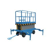 Подъемник ножничный передвижной 500 кг 6/8 м TOR SJY-0,5-6 AC 220В сетевой