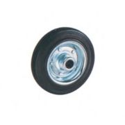 Колесо литая резина C 54 125 мм без втулки, чашек и болта (N)