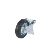 Колесо неповоротное усиленное резина FRC 63 160 мм