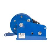 Лебедка ручная барабанная  с тросом 1350кг  20м стальной корпус TOR BHW