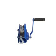 Лебедка ручная барабанная  с тросом  540кг  10м стальной корпус TOR BHW