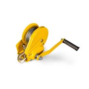 Лебедка ручная барабанная  с тросом  810кг  20м стальной корпус TOR BHW