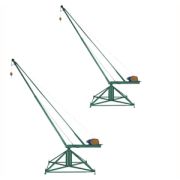 Кран стреловой поворотный «МАСТЕР» 320 кг 80 м без противовесов