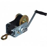 Лебедка ручная барабанная с лентой  0,5т 10 м оцинкованная TOR LHW