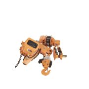 Таль передвижная с уменьшенной строительной высотой  5т  6м 380В электрическая цепная TOR HHBDSL-02