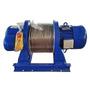 Лебедка электрическая 2500кг  70м с канатом 380В TOR KDJ PRO