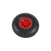 Колесо пневматическое резиновое 260 мм PR1805-2 (красное)