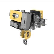 Таль передвижная двухскоростная с уменьшенной строительной высотой 10т 12м 4/1 380В электрическая канатная TOR SHA8 4D