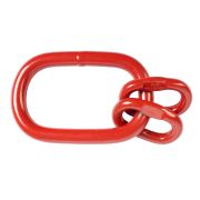 Кольцо овальное с дополнительными звеньями и плоским профилем TOR 45,0 t (г/п 45,0 т) (D)